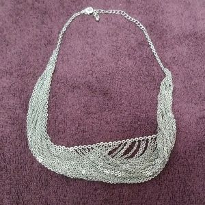 Gunmetal Silver Necklace